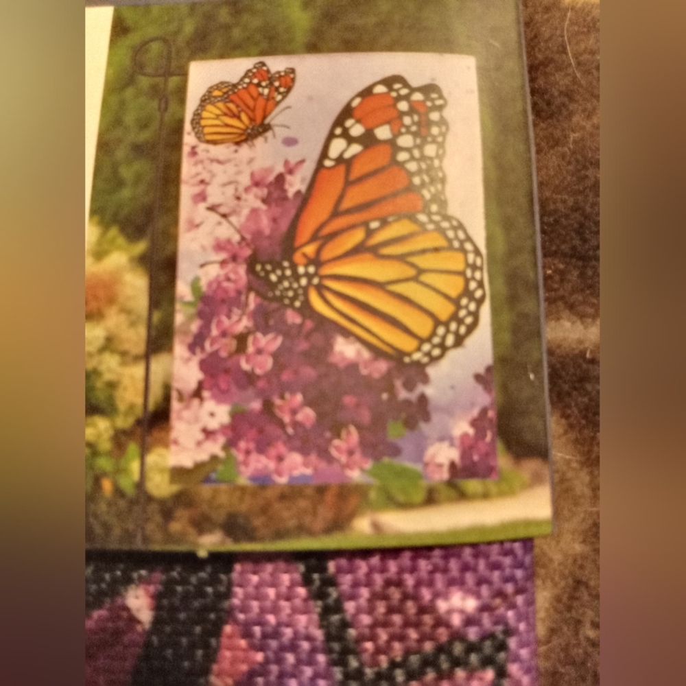Mini garden flag